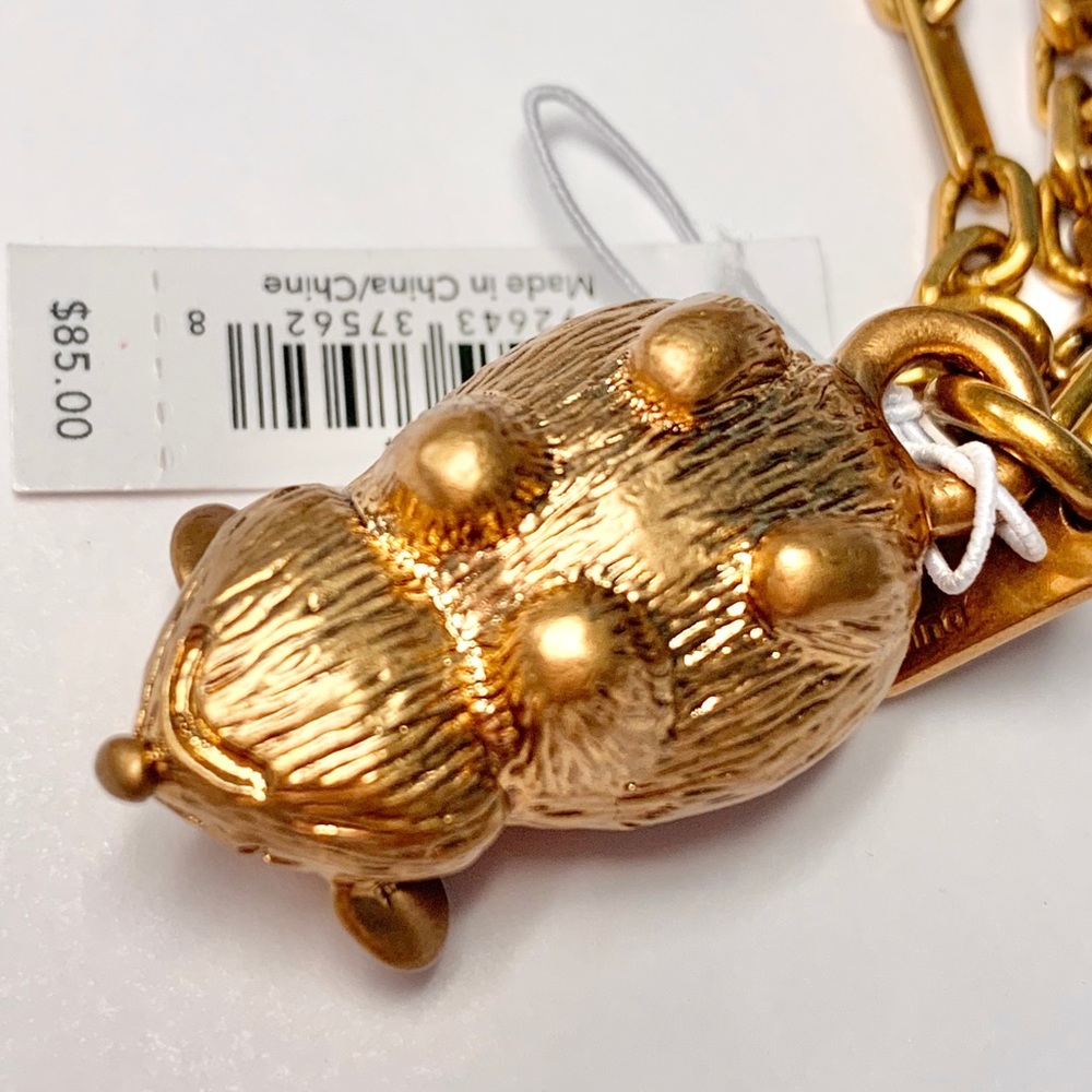 JEWELED MOUSE BAG CHARM - Picture 5 of 11